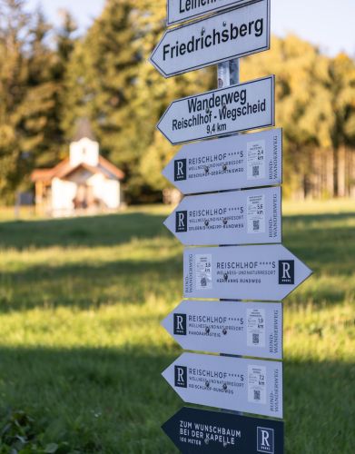 Herbst und Wandern, das passt einfach.
Morgens ist ...